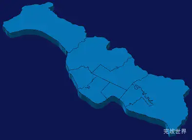 echarts兰州市安宁区geoJson地图3d地图实例旋转动画