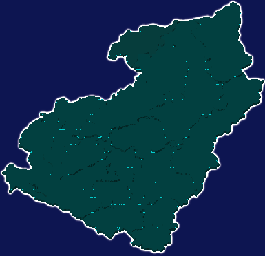 threejs兰州市榆中县geoJson地图3d地图添加描边效果