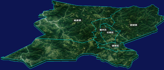 threejs嘉峪关市嘉峪关市geoJson地图3d地图自定义贴图加CSS3D标签