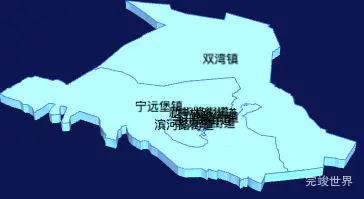 echarts金昌市金川区geoJson地图3d地图