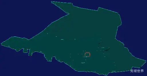 threejs金昌市金川区geoJson地图3d地图红色描边闪烁警报