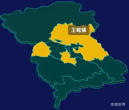 threejs白银市白银区geoJson地图3d地图鼠标移入显示标签并高亮