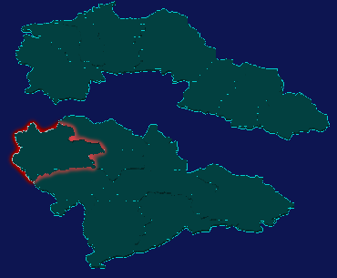 threejs白银市靖远县geoJson地图3d地图红色描边闪烁警报
