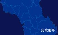 echarts天水市秦州区geoJson地图指定区域高亮实例