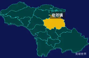 threejs天水市秦州区geoJson地图3d地图鼠标移入显示标签并高亮