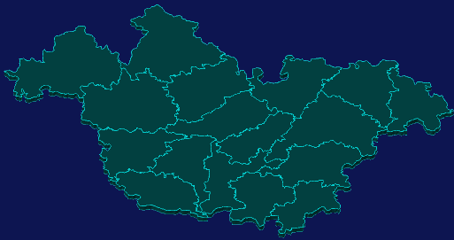 threejs天水市秦安县geoJson地图3d地图