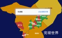 echarts武威市民勤县geoJson地图tooltip自定义html效果