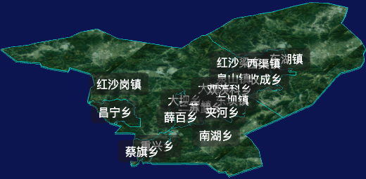 threejs武威市民勤县geoJson地图3d地图CSS2D外加旋转棱锥