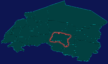 threejs武威市古浪县geoJson地图3d地图红色描边闪烁警报