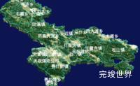 echarts武威市天祝藏族自治县geoJson地图3d地图自定义贴图-绿色地面演示实例