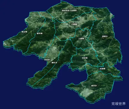 threejs张掖市民乐县geoJson地图3d地图自定义贴图加CSS3D标签