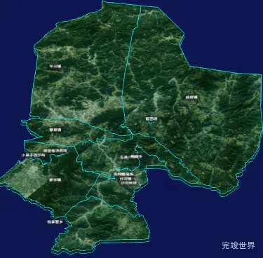 threejs张掖市临泽县geoJson地图3d地图CSS3D标签