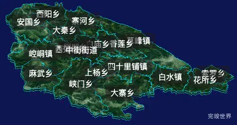 threejs平凉市崆峒区geoJson地图3d地图自定义贴图加CSS2D标签