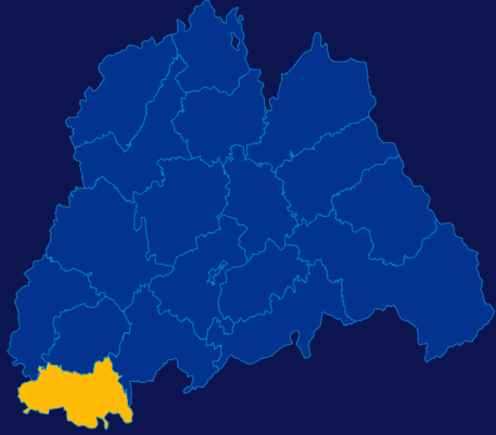 echarts平凉市庄浪县geoJson地图区域闪烁