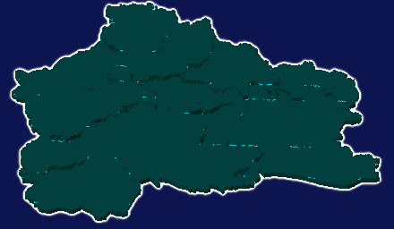 threejs平凉市华亭市geoJson地图3d地图添加描边效果
