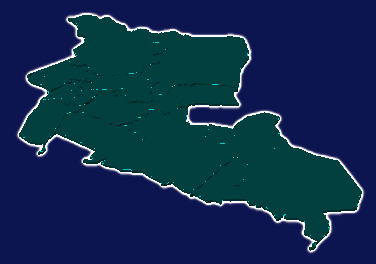 threejs酒泉市肃州区geoJson地图3d地图添加描边效果