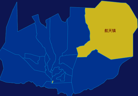 echarts酒泉市金塔县geoJson地图点击跳转到指定页面