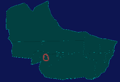 threejs酒泉市瓜州县geoJson地图3d地图红色描边闪烁警报