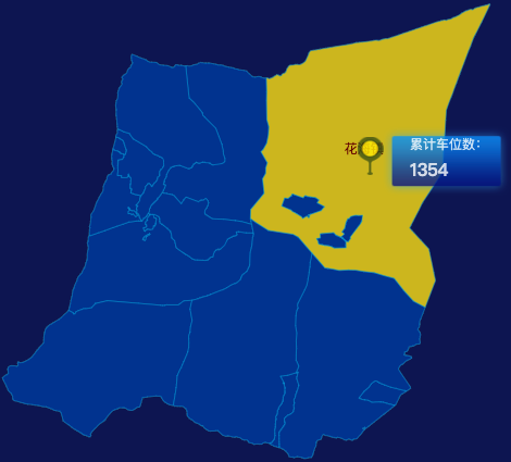 echarts酒泉市玉门市geoJson地图点击地图插小旗