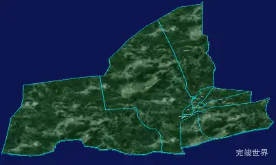 threejs酒泉市敦煌市geoJson地图3d地图CSS3D标签