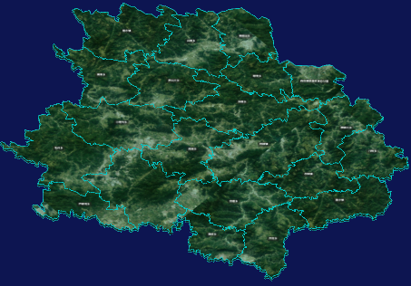 threejs庆阳市环县geoJson地图3d地图CSS3D标签