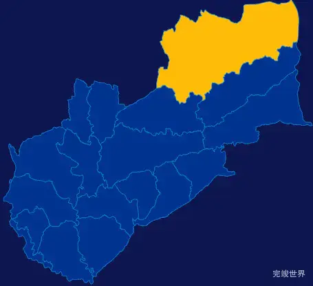 echarts庆阳市宁县geoJson地图点击跳转到指定页面