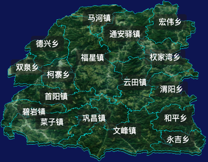 threejs定西市陇西县geoJson地图3d地图自定义贴图加CSS2D标签