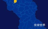 echarts陇南市武都区geoJson地图指定区域高亮实例代码