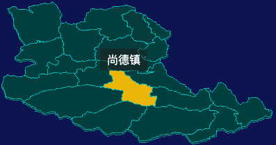 threejs陇南市文县geoJson地图3d地图鼠标移入显示标签并高亮