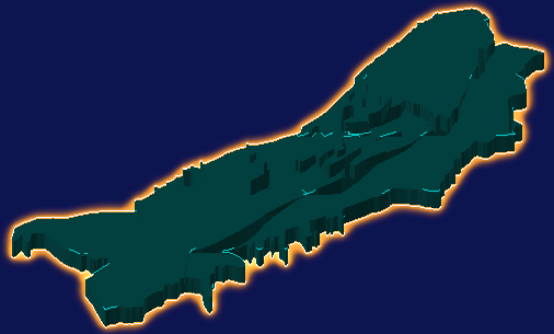 threejs临夏回族自治州临夏市geoJson地图3d地图添加金色效果
