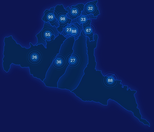 echarts临夏回族自治州和政县geoJson地图圆形波纹状气泡图