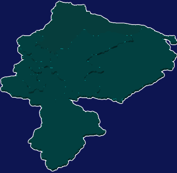 threejs甘南藏族自治州合作市geoJson地图3d地图添加描边效果