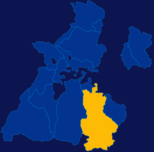 echarts甘南藏族自治州卓尼县geoJson地图区域闪烁