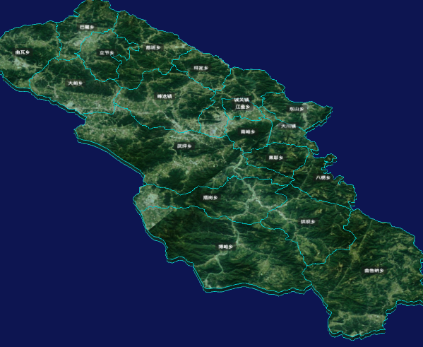 threejs甘南藏族自治州舟曲县geoJson地图3d地图CSS3D标签