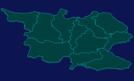 threejs甘南藏族自治州迭部县geoJson地图3d地图