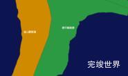 echarts克拉玛依市独山子区geoJson地图定义颜色效果实例