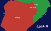 echarts克拉玛依市乌尔禾区geoJson地图定义颜色代码演示