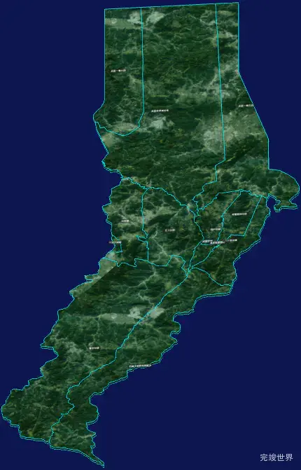 threejs昌吉回族自治州呼图壁县geoJson地图3d地图