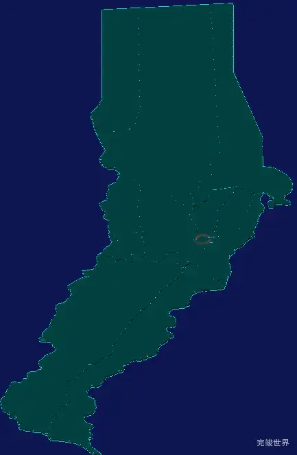 threejs昌吉回族自治州呼图壁县geoJson地图3d地图红色描边闪烁警报
