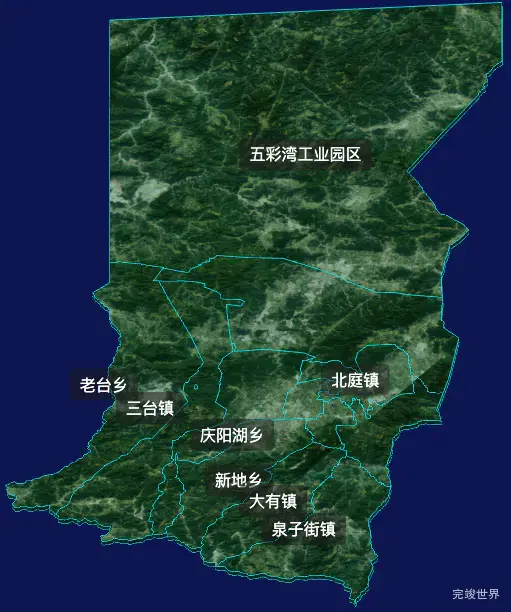 threejs昌吉回族自治州吉木萨尔县geoJson地图3d地图css2d标签