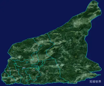 threejs昌吉回族自治州木垒哈萨克自治县geoJson地图3d地图CSS3D标签