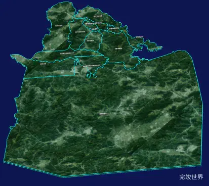 threejs阿克苏地区阿瓦提县geoJson地图3d地图CSS3D标签