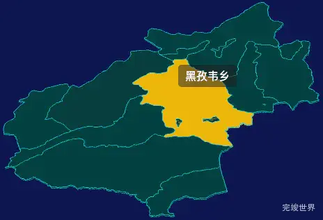 threejs克孜勒苏柯尔克孜自治州乌恰县geoJson地图3d地图鼠标移入显示标签并高亮