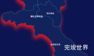 echarts喀什地区塔什库尔干塔吉克自治县geoJson地图阴影演示实例