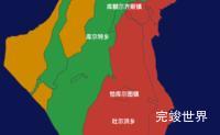 echarts阿勒泰地区富蕴县geoJson地图定义颜色效果