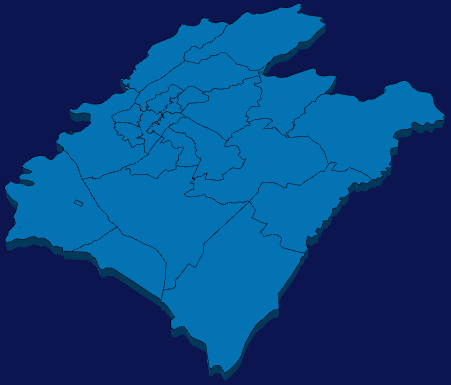 echarts孝感市孝南区geoJson地图3d地图实例旋转动画