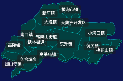 threejs荆州市石首市geoJson地图3d地图css2d标签
