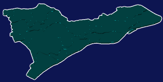 threejs荆州市洪湖市geoJson地图3d地图添加描边效果