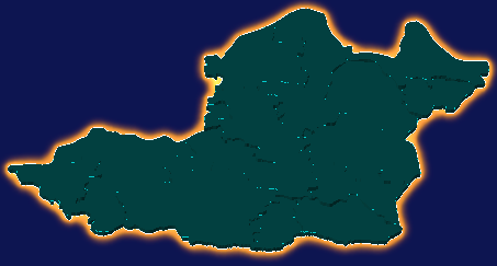 threejs荆州市松滋市geoJson地图3d地图添加金色效果