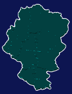 threejs黄冈市红安县geoJson地图3d地图添加描边效果